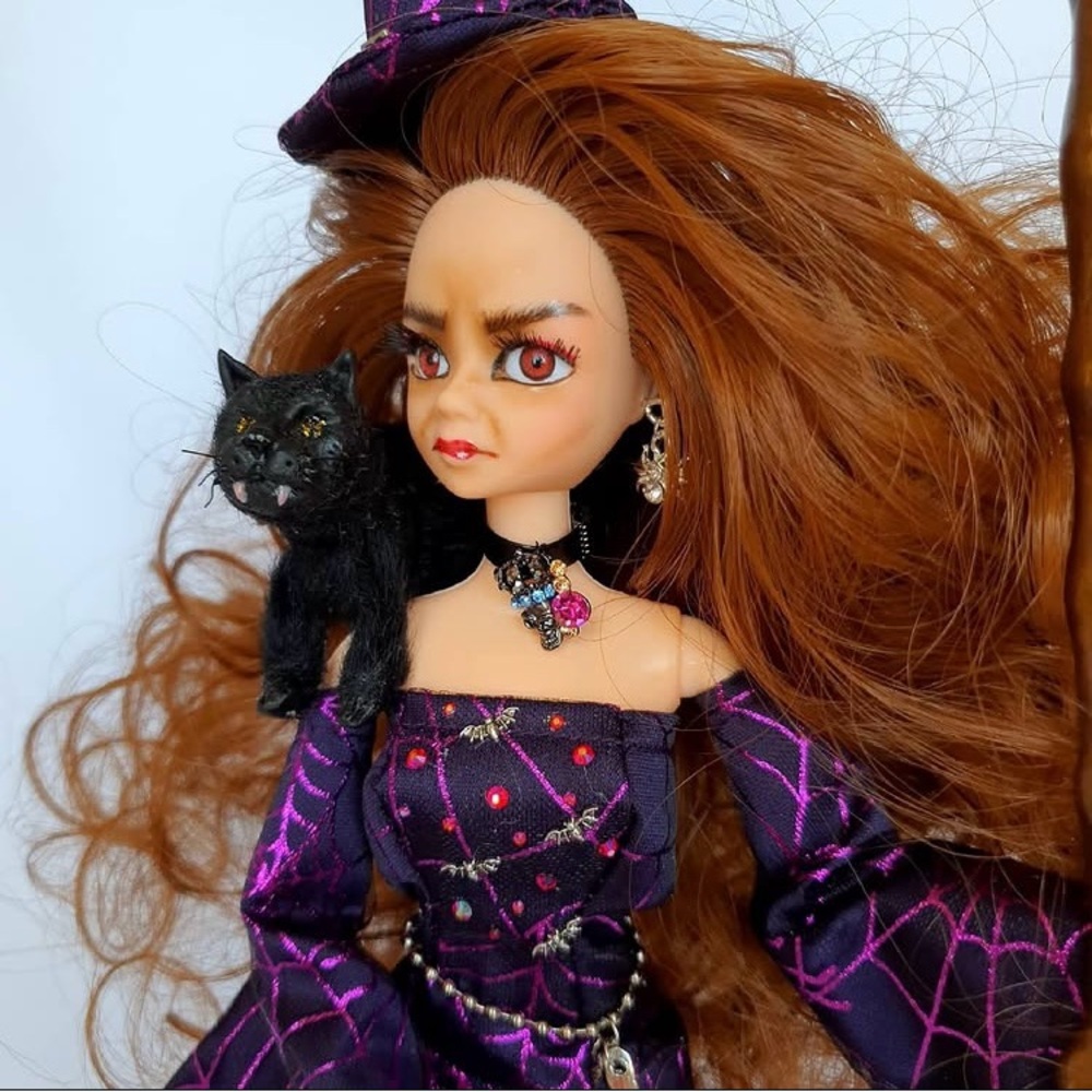 Bat 🦇 Witch Handmade Collectible Doll